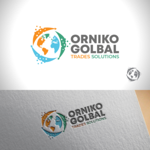 Logo Design by fly  design for ORNIKO GLOBAL TRADE SOLUTIONS  B55336556 | Design: #25591580