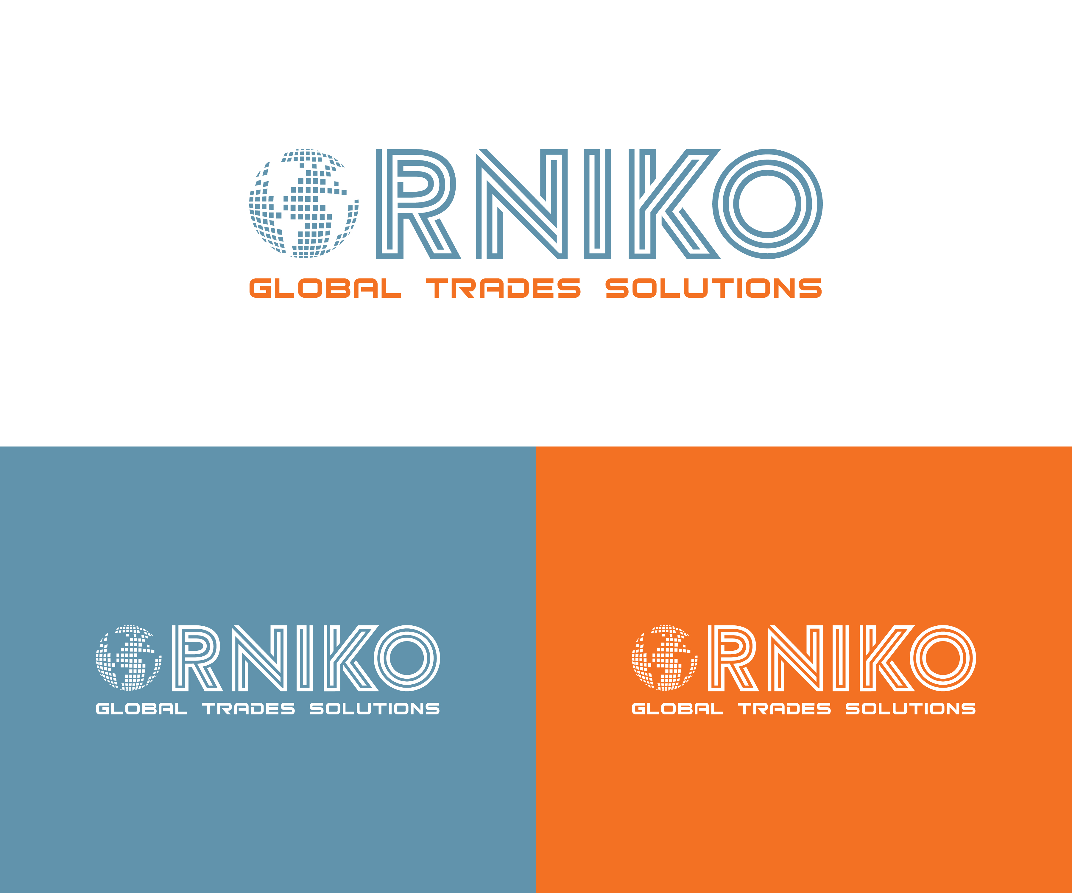 Design de Logo par Indrawasih pour ORNIKO GLOBAL TRADE SOLUTIONS  B55336556 | Design #25599726