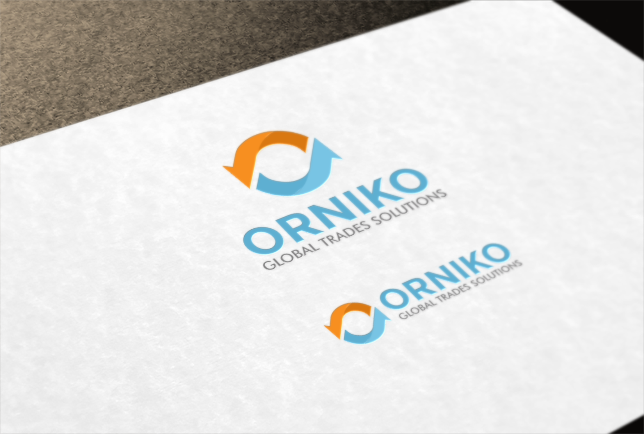 Logo Design by Spanjanghari for ORNIKO GLOBAL TRADE SOLUTIONS  B55336556 | Design: #25671005