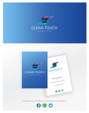 Logo Design by CanDoDesign for Clean Touch Services | Design #25610981