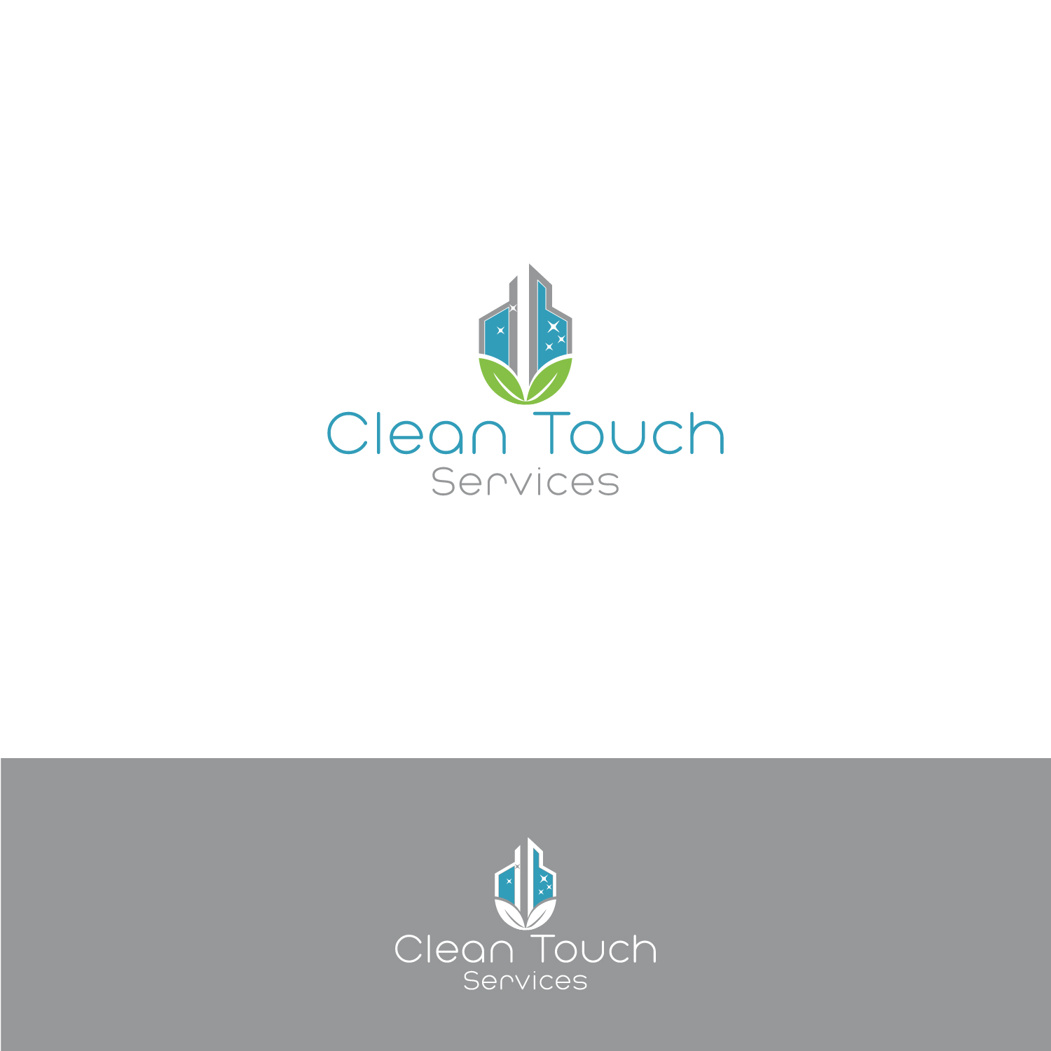 Logo Design by Maxo-Biz for Clean Touch Services | Design #25591705