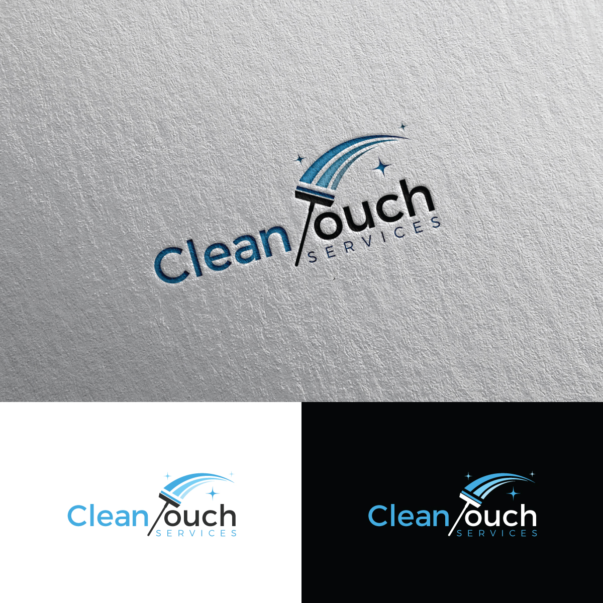 Logo Design by Rii for Clean Touch Services | Design #25588335