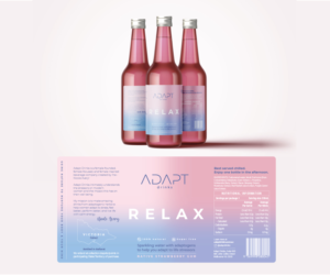 Packaging Design by Ileana Blanco for Adapt Drinks | Design: #25605110