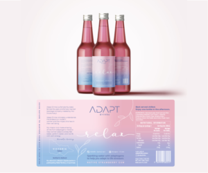 Packaging Design by Ileana Blanco for Adapt Drinks | Design: #25605111