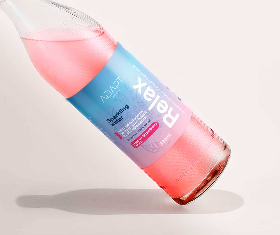 Diseño de Empaque por Soluciones Creativas para Adapt Drinks | Diseño #25599719