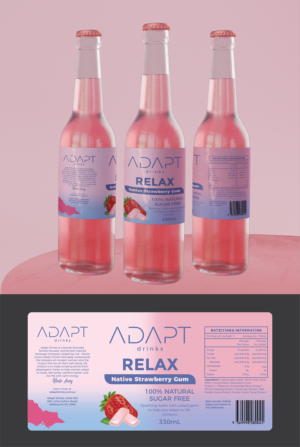 Packaging Design by Deziners Zone for Adapt Drinks | Design: #25592047