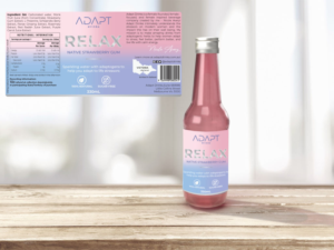 Verpackungs-Design von cosmicline für Adapt Drinks | Design: #25589258