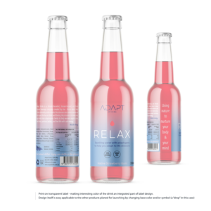 Packaging Design by Weeva for Adapt Drinks | Design: #25598016