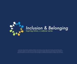 Inclusion & Belonging: Inspiring Action, a webinar series | Logo Design by Ng V Duc