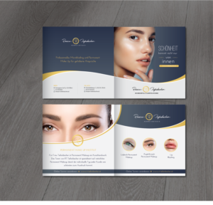 Permanent Makeup (cosmetics salon) Brochure | Flyer Design by alex989