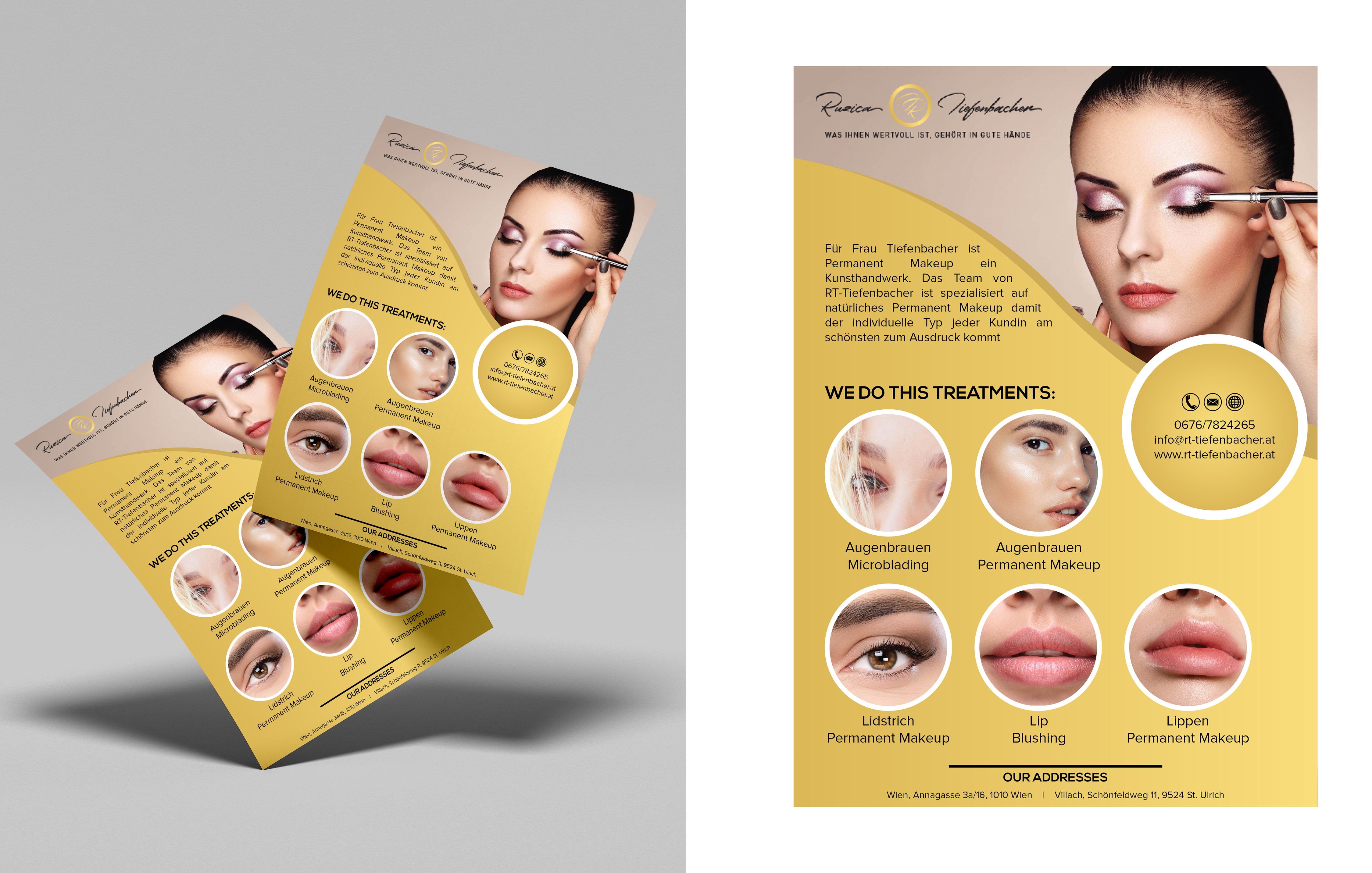 Flyer Design by Deziners Zone for Tiefenbacher Ruzica og | Design #25587091