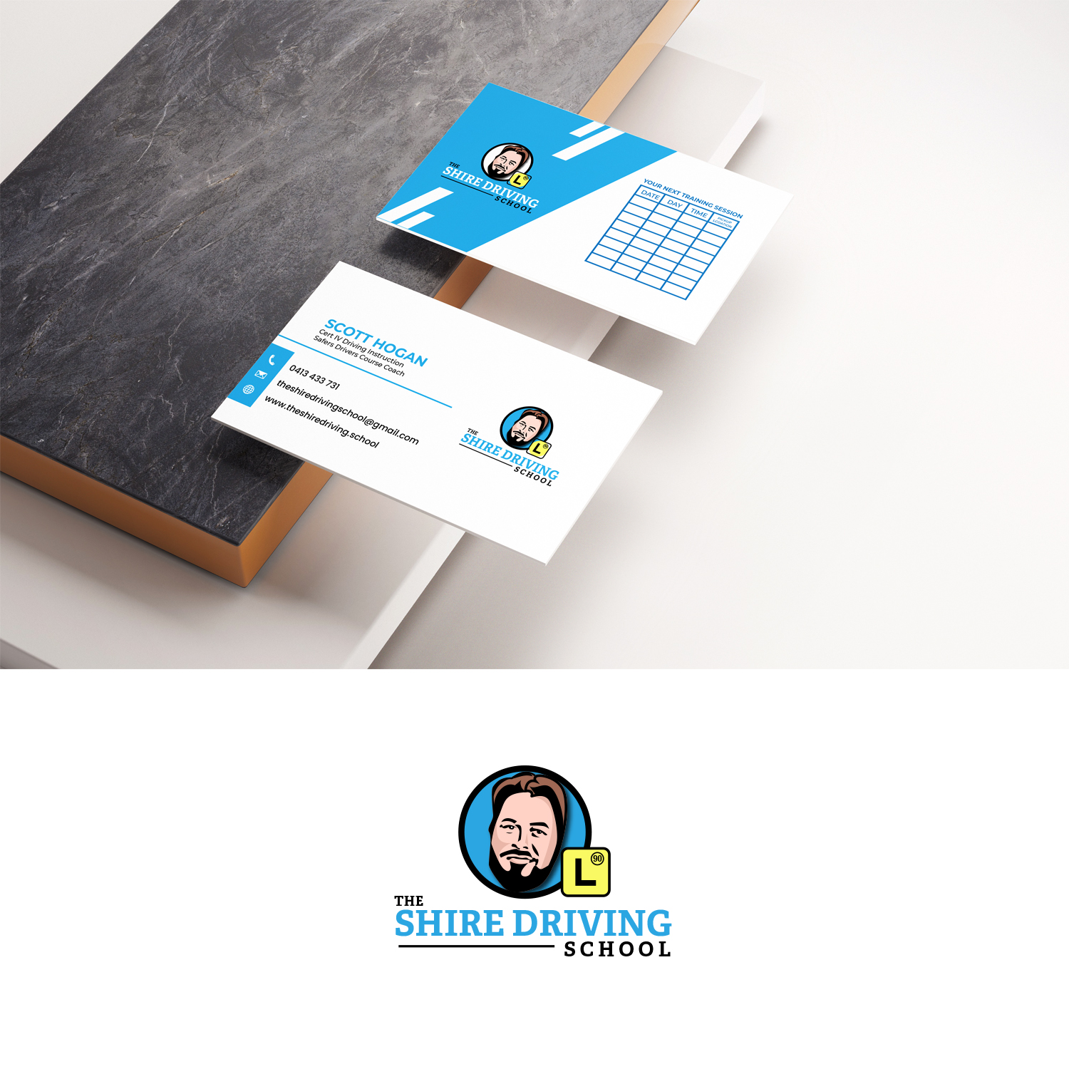 Logo Design by NZ Creatives for The Shire Driving School | Design #25601234