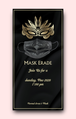 MASKerade Ladies Night Event Logo | Grafik-Design von yganess
