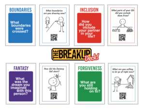 The Breakup Deck! A Deck of cards to help you get over your ex. | Graphic Design by hektorsty