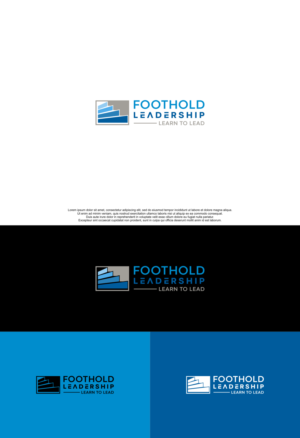 Company name: foothold leadership, Tagline: learn to lead | Logo Design by siti MWDesign