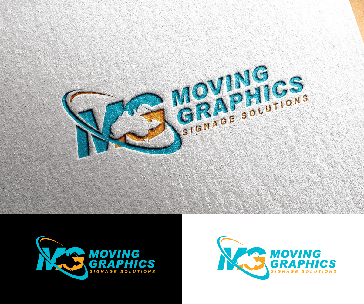 Logo Design by step forward 2 for Moving Graphics | Design #25595720