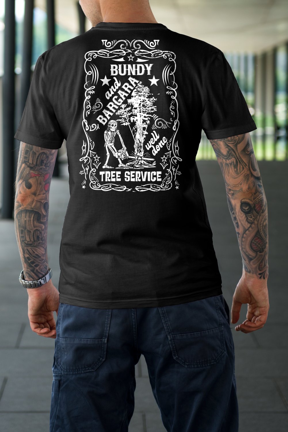 Design de T-shirt par Kero pour Bundy & Bargara Tree Service  | Design #25596853