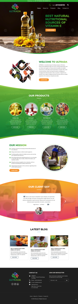 Web Design by pb for this project | Design #25599386