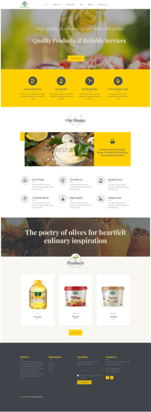 Diseño Web por maheshyadav2018 para este proyecto | Diseño: #25628135