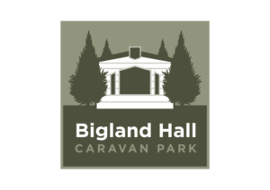 Bigland Hall Caravan Park | Logo Design by Stobart Creative