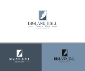 Bigland Hall Caravan Park | Logo Design by ivan