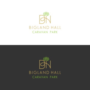 Bigland Hall Caravan Park | Logo Design by GVisions