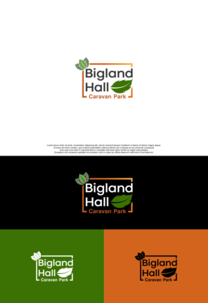 Bigland Hall Caravan Park | Diseño de Logo por siti MWDesign