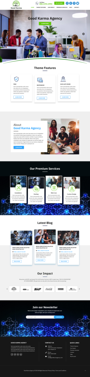Web Design by pb for this project | Design: #25599316