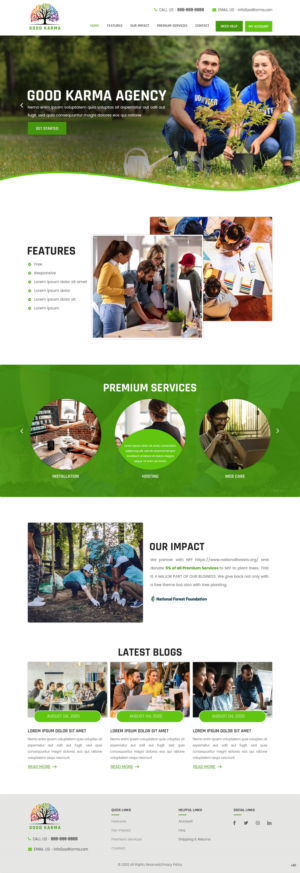 Web Design by pb for this project | Design: #25599320