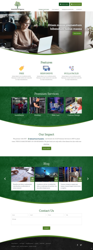 Web Design by pb for this project | Design: #25599321