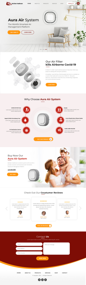 Web Design by Blue Sparrow for this project | Design: #25607967
