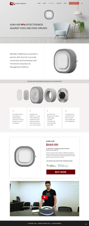Web Design by pb for this project | Design: #25604978