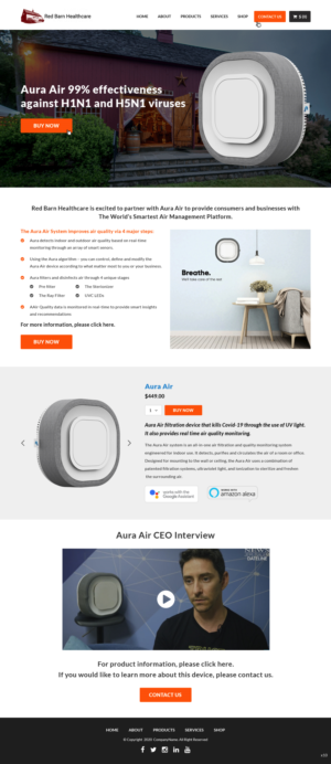 Web Design by pb for this project | Design: #25604980