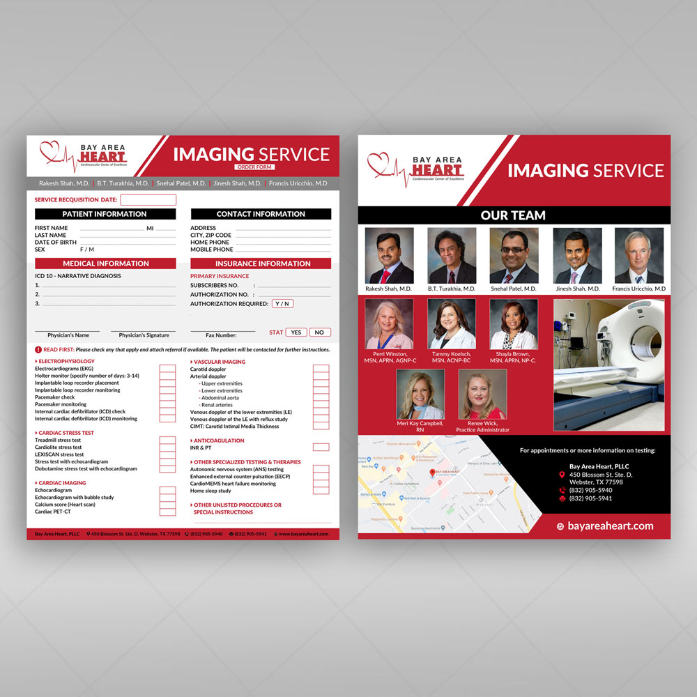 Flyer Design by DA. for Bay Area Heart | Design #25652972