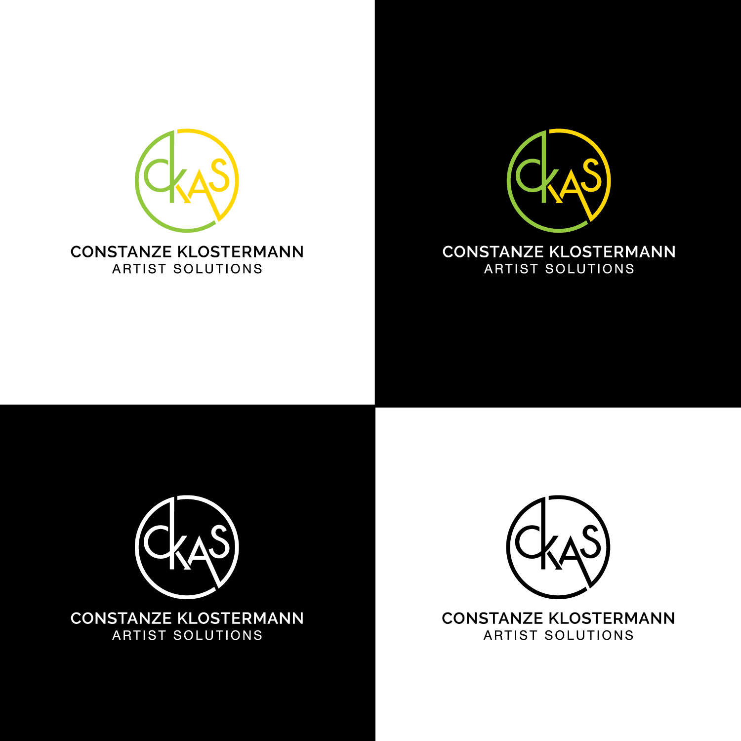Logo Design by sankar999 for Constanze Klostermann Artist Solutions | Design #25596047