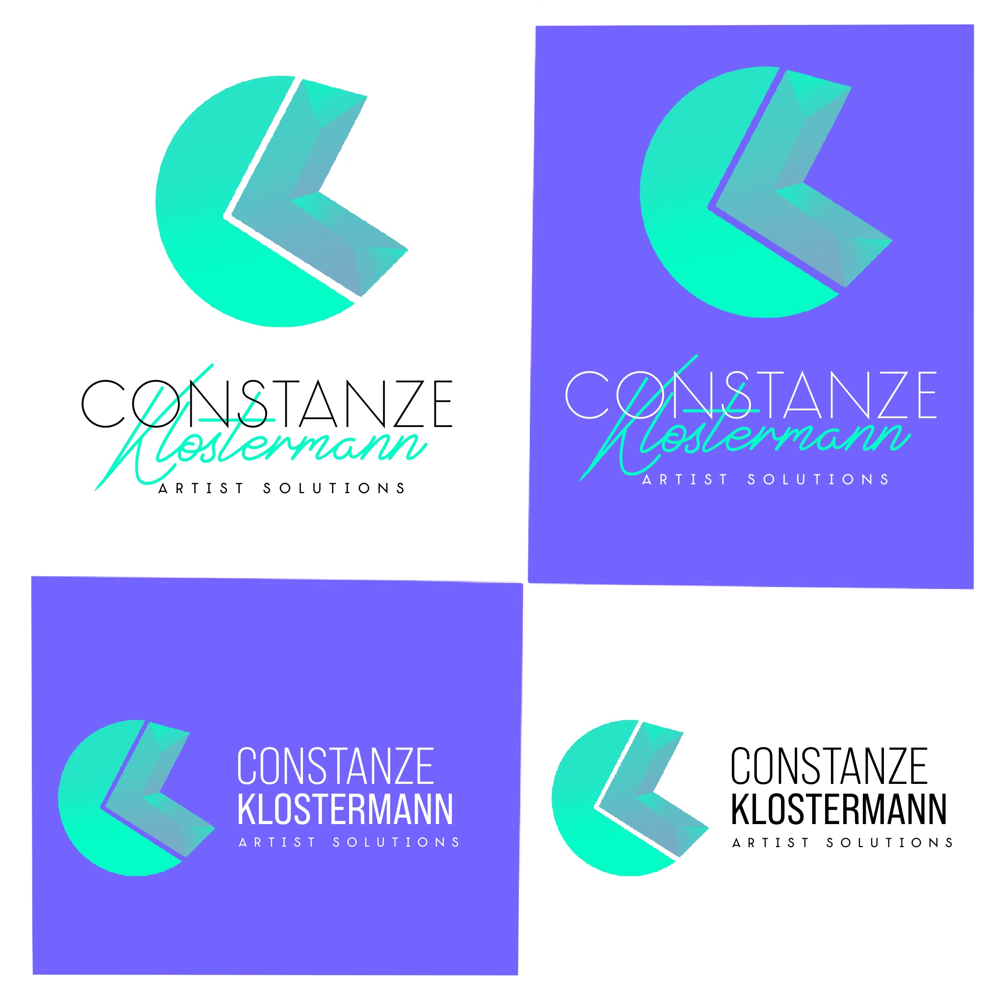 Diseño de Logo por JTdsign para Constanze Klostermann Artist Solutions | Diseño #25594617