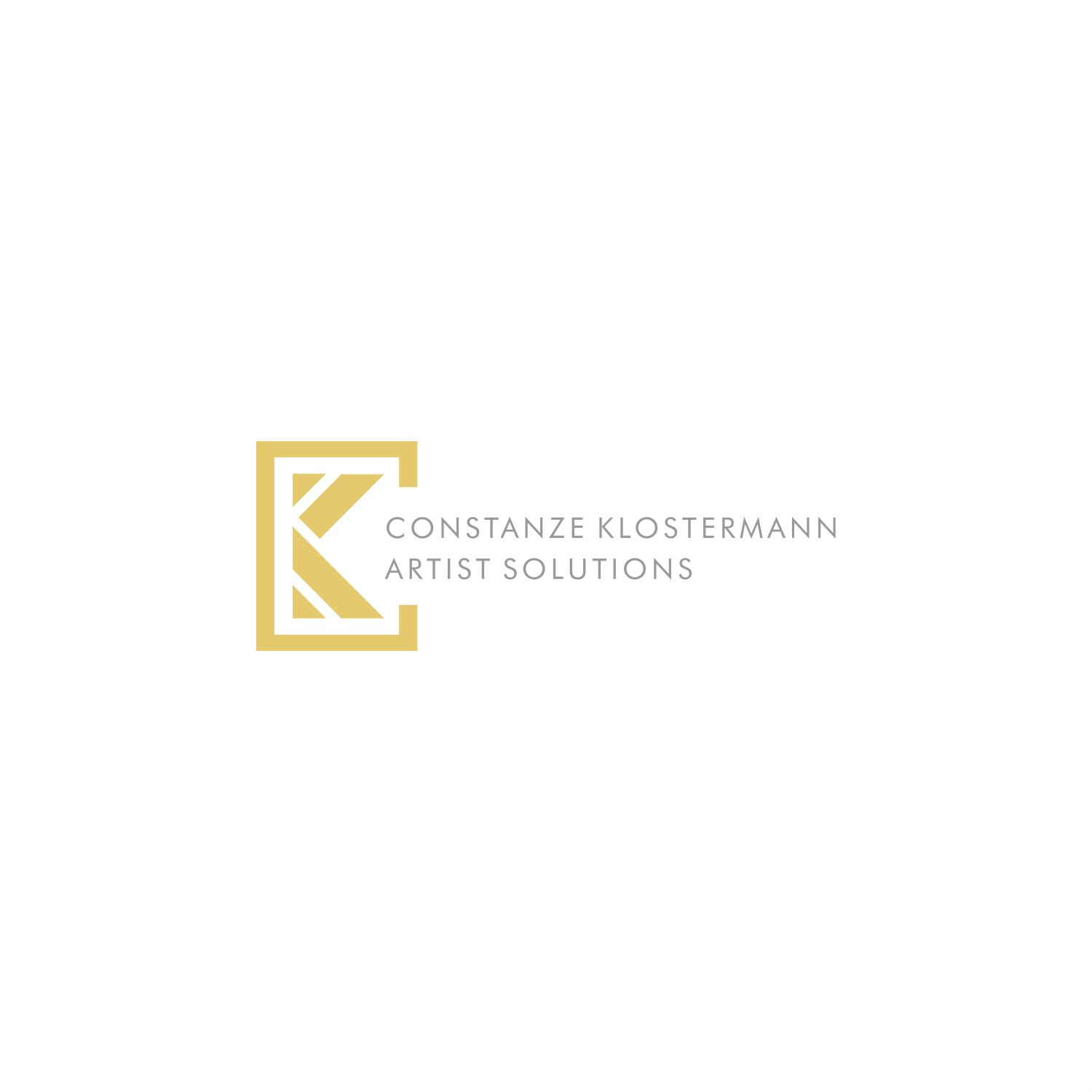 Logo Design by ThiagoB for Constanze Klostermann Artist Solutions | Design #25598913