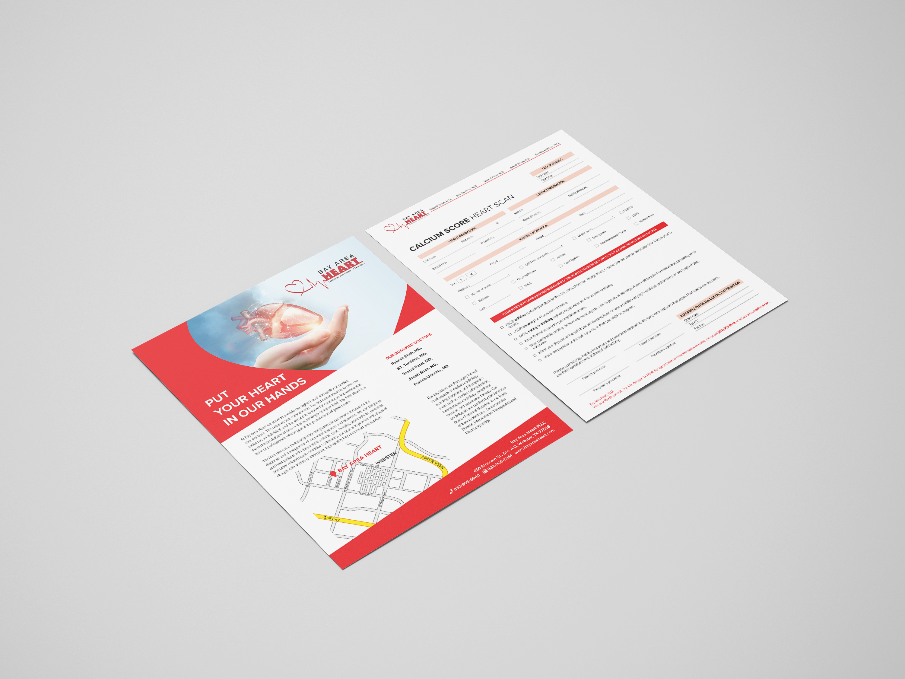 Flyer Design by Christina U for Bay Area Heart | Design #25596985