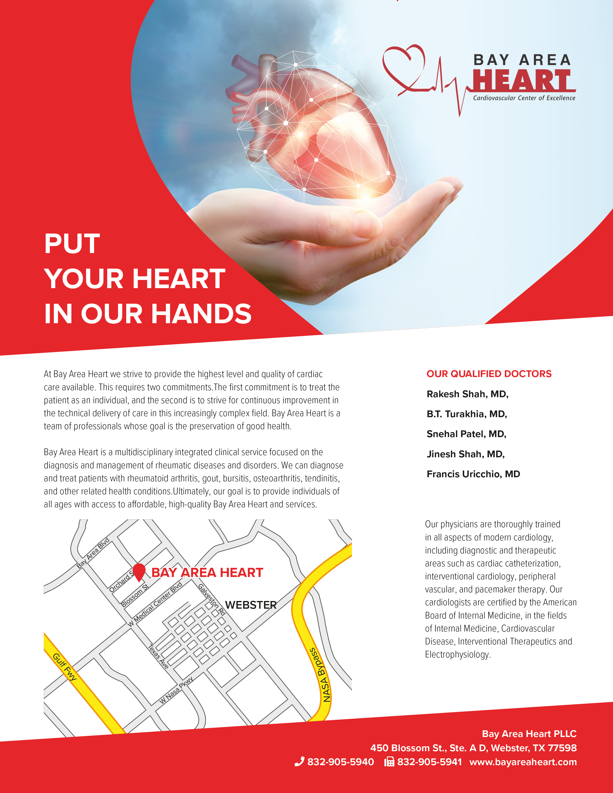Flyer Design by Christina U for Bay Area Heart | Design #25596987