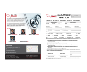 Cardiology Practice needs a Heart Scan Order Form | Flyer-Design von Hania.tarabishy