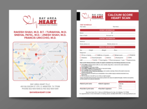 Flyer Design by chandrayaan.creative for Bay Area Heart | Design: #25597068