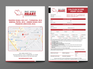 Flyer Design by chandrayaan.creative for Bay Area Heart | Design: #25597072