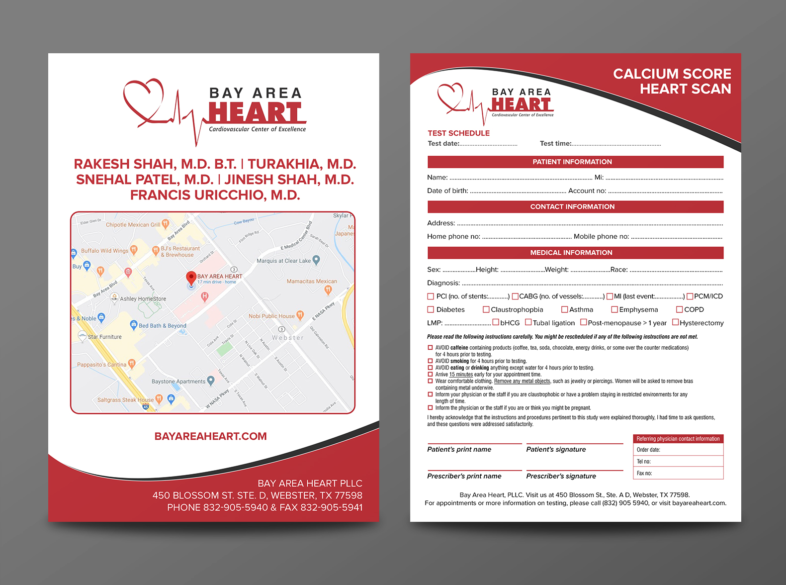 Flyer Design by chandrayaan.creative for Bay Area Heart | Design #25597328