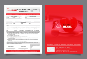Cardiology Practice needs a Heart Scan Order Form | Flyer-Design von apolgv
