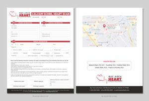 Cardiology Practice needs a Heart Scan Order Form | Flyer-Design von D Creative