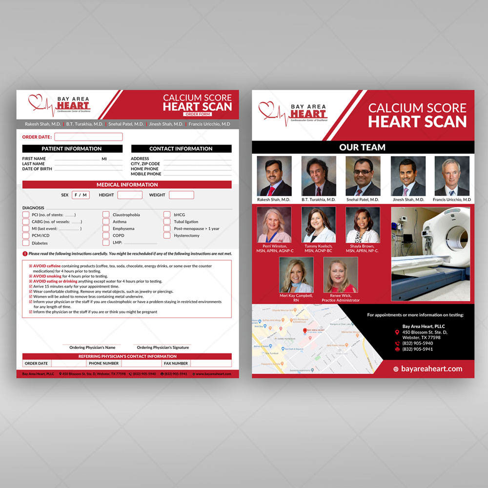 Flyer Design by DA. for Bay Area Heart | Design #25652957