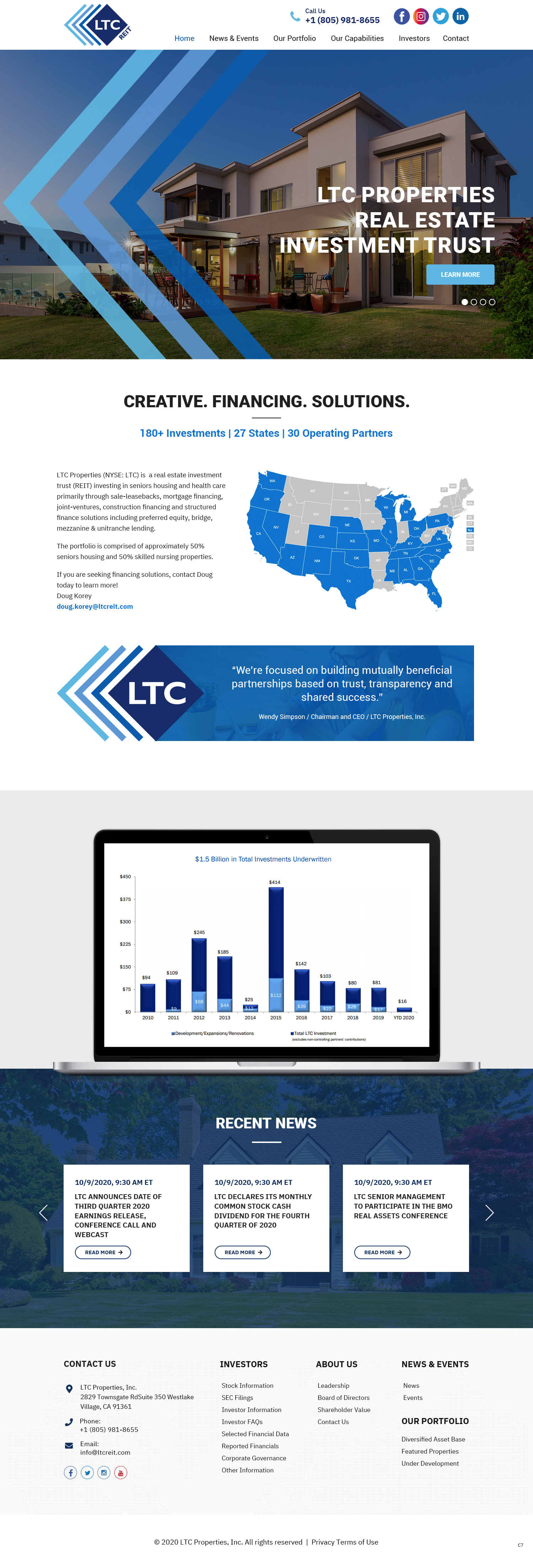 Web Design par pb pour LTC Properties | Design #25599341