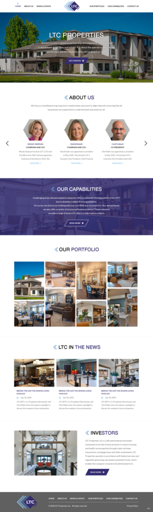 Diseño Web por pb para LTC Properties | Diseño: #25599352