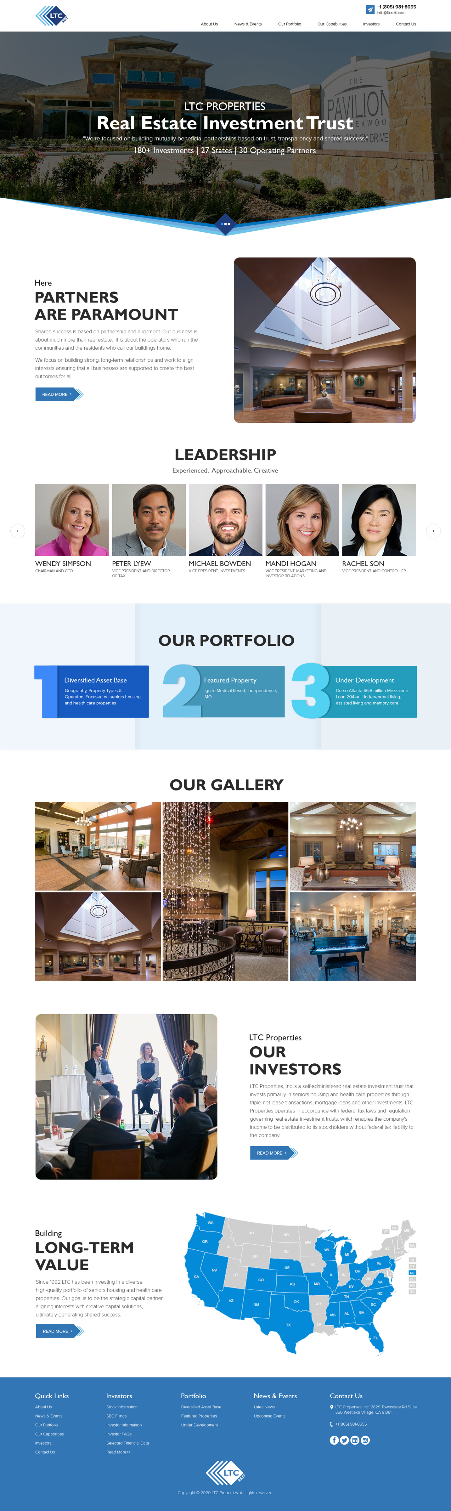 Web Design par sai.designer87 pour LTC Properties | Design #25614570