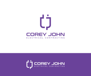 Corey John Electrical Contracting | Logo Design by NineOwl
